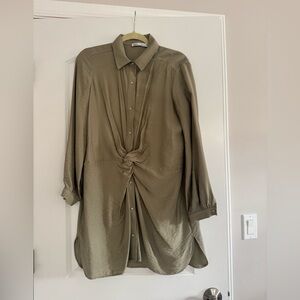 Zara woven dress , size Medium